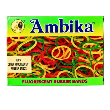 Ambika Rubber Bands (Box Packing) - 75gm